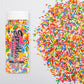 Bayep Rainbow Sprinkles Jimmies Colorful Sprinkles For Cake Decorating Ice Cream, Cookies, Baking, Cupcake Topper Bulk Candy Per