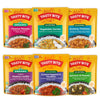 Tasty Bite Variety, Pack of 6, Bombay Potatoes, Kashmir Spinach, Punjab Eggplant, Channa Masala, Madras Lentils, Vegetable Korma