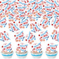 Ercadio 40 Pack Edible Nurse Cupcake Toppers Nursing and Doctor Cake Toppers Nurse Graduation Cupcake Toppers Nurse Day Cake Top