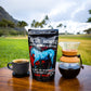 Blue Horse 100% Kona Coffee, Dark Roast, Arabica Whole Beans, 1 Lb (16 Oz) Bag, Farm Fresh, Authentic Hawaiian Coffee Beans From