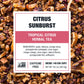 Tiesta Tea - Citrus Sunburst | Loose Leaf | Tropical Citrus Herbal Tea | Premium Blend | Non-Caffeinated Fruit Blend | Make Hot Or Iced & Brews Up To 200 Cups | 16 Ounce Resealable Bulk Pouch