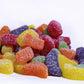 Assorted Fruit Slices - 1 lb of Fresh Sweet Sugar Coated Lemon Cherry Strawberry Orange Jelly Candies
