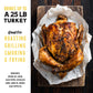 Fire & Flavor Lemon Pepper Turkey Perfect Brine - Turkey Brine Kit with Bag for Roasting  Grilling  smoky aroma  and Frying - Brining Seasonings for Cooking and Turkey Brine Bag - Turkey Brine and Rub Kit
