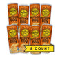 The Good Crisp Company, Outback Bbq, Gluten Free Potato Chips (5.6 Ounce Canisters, Pack Of 8), Non-Gmo, Allergen Friendly, Potato Chip Snack Pack, Gluten Free Snacks