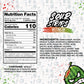 Sour Strips Flavored Sour Candy Strips, Deliciously Sour Chewy Candy Belts, Vegetarian Candies, 3 Pack (Watermelon (3-Pack))