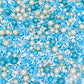 Manvscakes | Sprinkles | 4 oz | Cake sprinkles | Cupcake sprinkles | Baking | Sprinkle mix | Edible sprinkle (Baby blue)