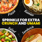 Chili Crisp No-Floating Oil (Extra Hot) Spicy Chilli Crisp Crunch. Crispy Garlic & Onion ''No-Oil'' Chili Oil Crisp By Real Natu