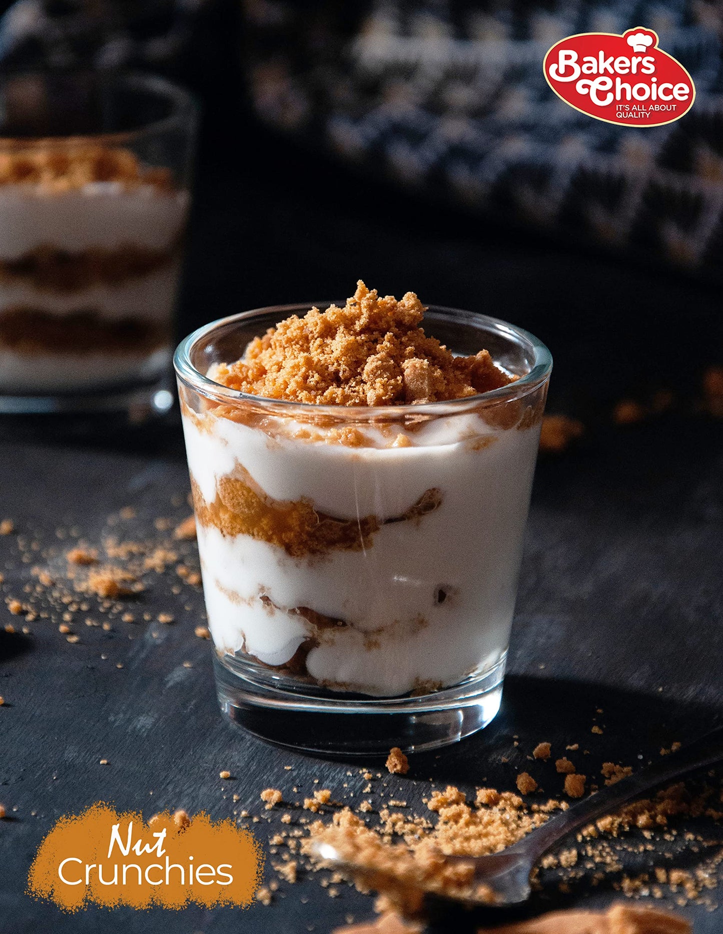 Coconut Crunch Topping - Coconut Sprinkles For Ice Cream Sundae Toppings - 7 Oz. - Dairy Free, Kosher - Baker’S Choice