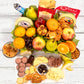 Mothers Day Gift Grand Fruit Gourmet And Snacks Basket