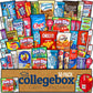 CollegeBox Snack Box Summer Variety Pack, 50 Count Care Package for College Students, Adults, Kids, Gifts
