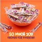 Skull Candy Bracelets - 21 Ounce Bag (40 Count) - Candy Bracelets Individually Wrapped - Fun Candies for Goodie Bags and Classroom Rewards - Party Favors by Funtasty