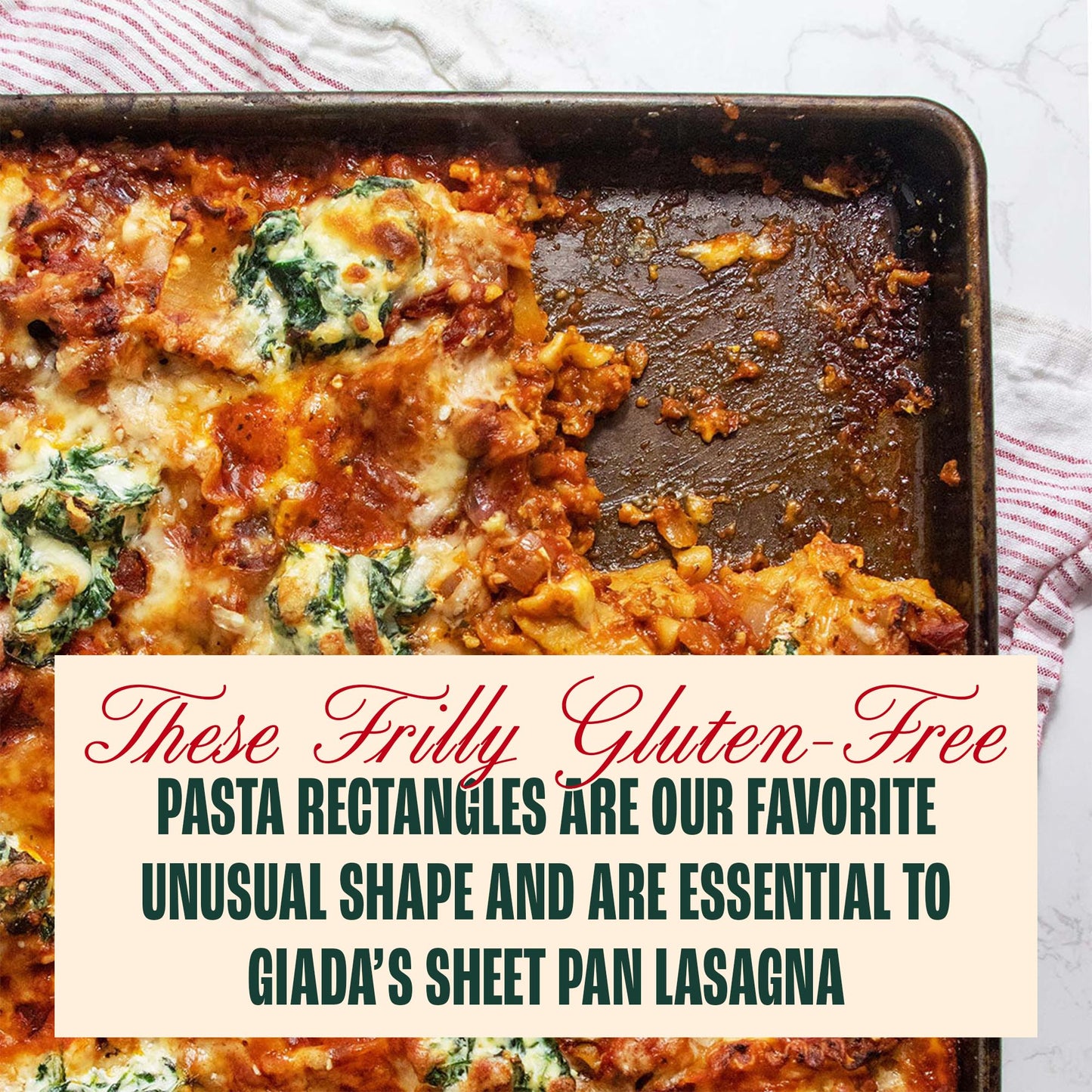 Giadzy Gluten Free Taccole 3-Pack - Artisanal, Non-GMO, Made in Italy