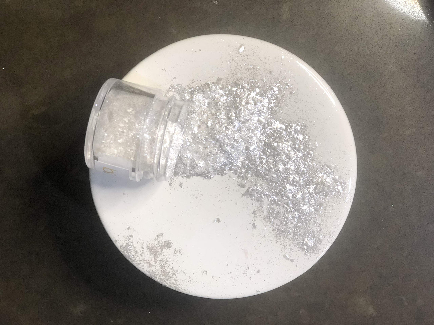 Bakell Tinker Dust - White Pearl (5G 1X Jar) | Edible Glitter For Cakes, Cupcakes, Cake Pops, Drinks