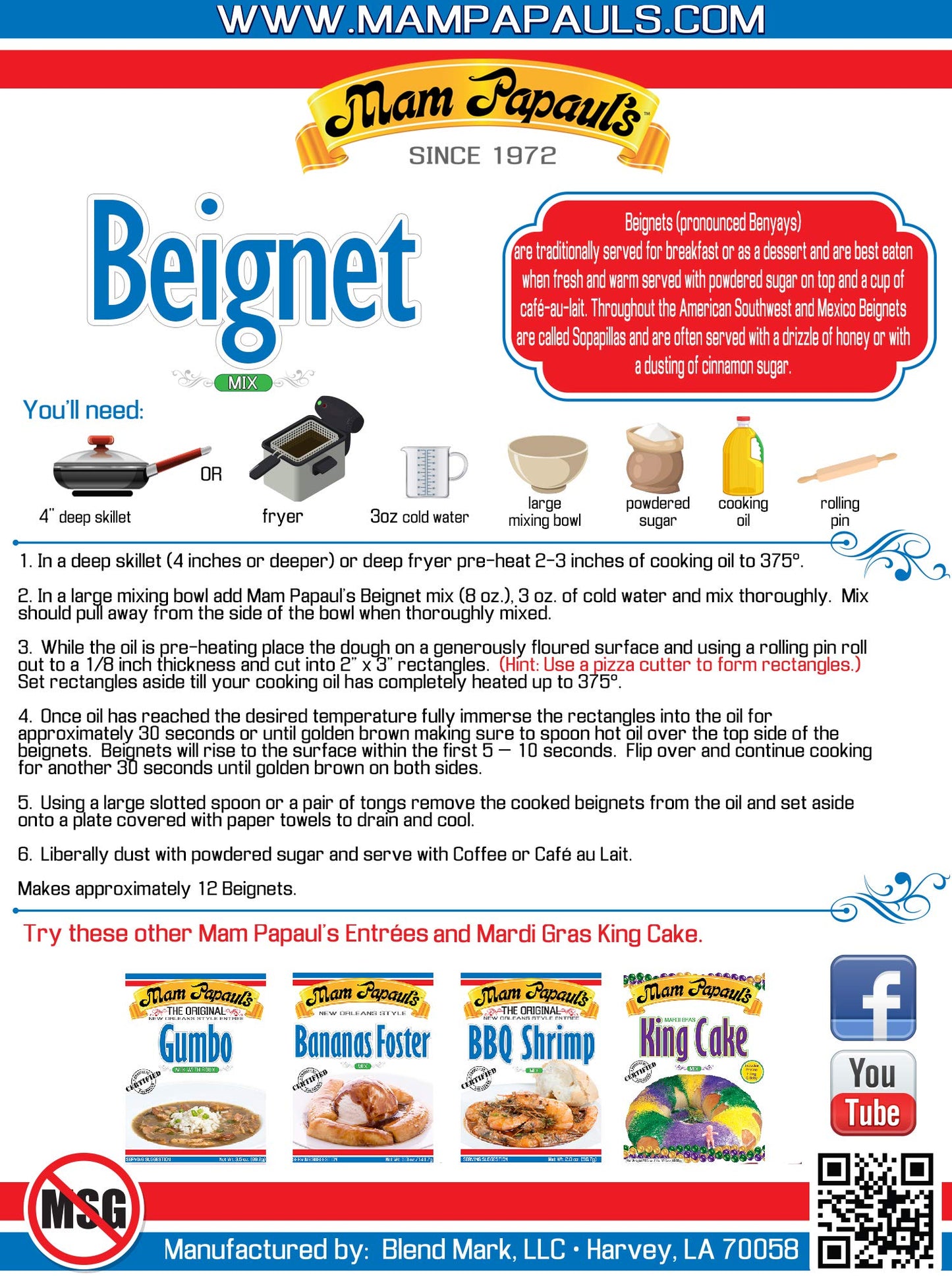 Beignet Mix
