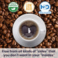 MOMMEE COFFEE Full Caf Low Acid Organic Coffee Beans - 100% Arabica Medium Roast - 11 oz - Purple