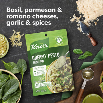 Knorr Creamy Pesto Sauce Mix - 1.2 Oz4