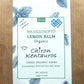 Chiron Kentavros Organic Lemon Balm Leaves - 0.71 Ounce, GMO/Caffeine Free, Greek Herb from Mount Pelion