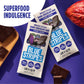 Blue Stripes - Pure Dark Whole Cacao Chocolate Bars, 70% Cacao Bar, Healthy Chocolate, Vegan, No Refined Sugar, Non GMO, Gluten