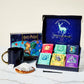 Harry Potter, Tea Gift Set, Includes Stir Wand And 48 Tea Bags In 6 Flavors, Harry Potter Gifts Tea Box With Both Green Tea Bags And Black Tea Bags