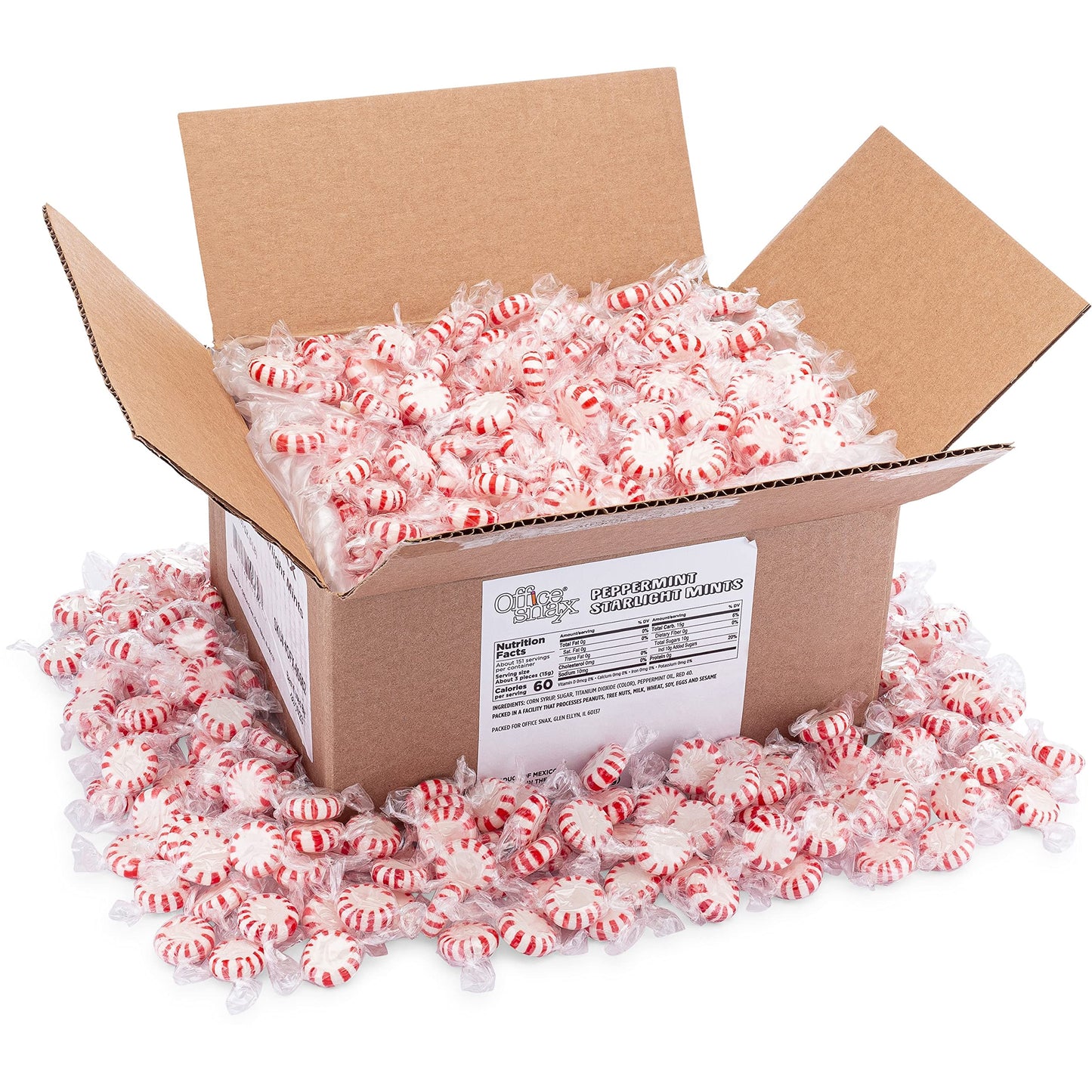 Candy Assortments, Peppermint Candy, 5 lb Box