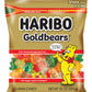 Haribo Gummi Candy, Original Goldbears, 10 Oz. Stand Up Bag (Pack Of 8)
