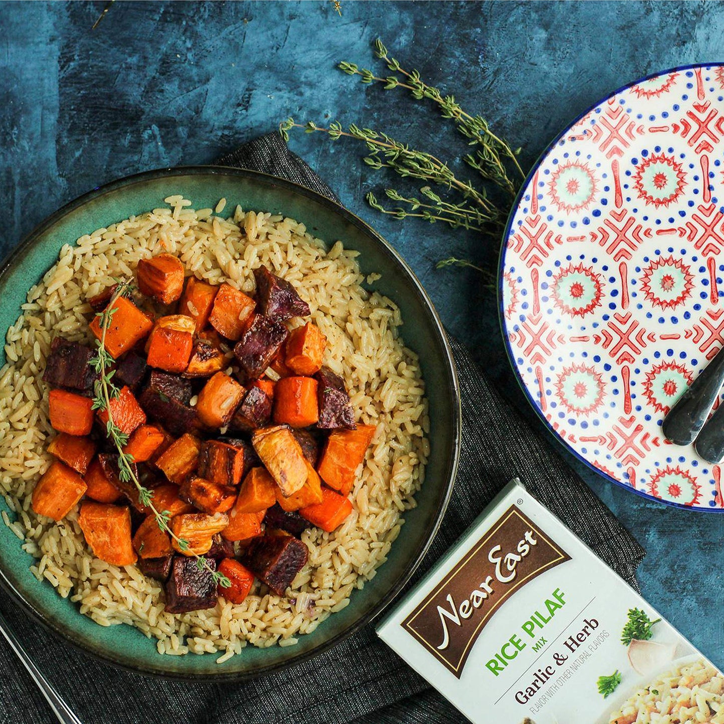 Near East Rice Pilaf Mix, Garlic & Herb, 6.3Oz Box
