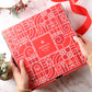 Bonnie and Pops Holiday Tin- with Assorted Christmas Chocolate  Cookies  Pretzels - Festive  Corporate  Family  Gift Basket Idea for Men and Women (Extra Large)