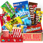 Movie Night Supplies: Candy Variety Pack – Movie Gift Basket Includes Theatre Candy Assortment, Snack Trays, Popcorn Buckets – Date Night Kit & Housewarming Gifts By Cravekraft