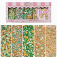 Confect St. Patricks Green & Gold Leaf Sprinkles | White Pearl Sprinkles | Gold Star Sprinkles | Edible Sprinkles | Sprinkles fo