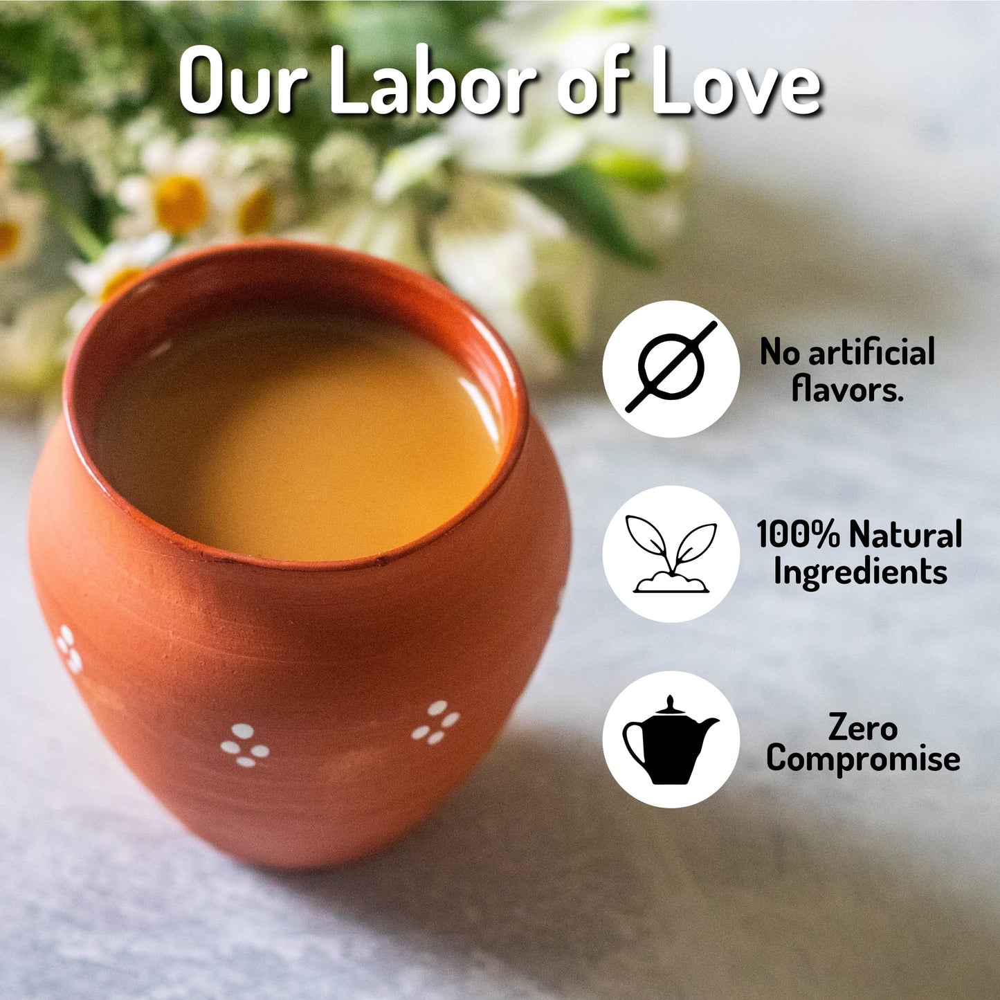 Tea India Chai Moments Masala Chai Tea Instant Latte Mix Flavorful Blend Of Premium Black Tea & Natural Ingredients Traditional
