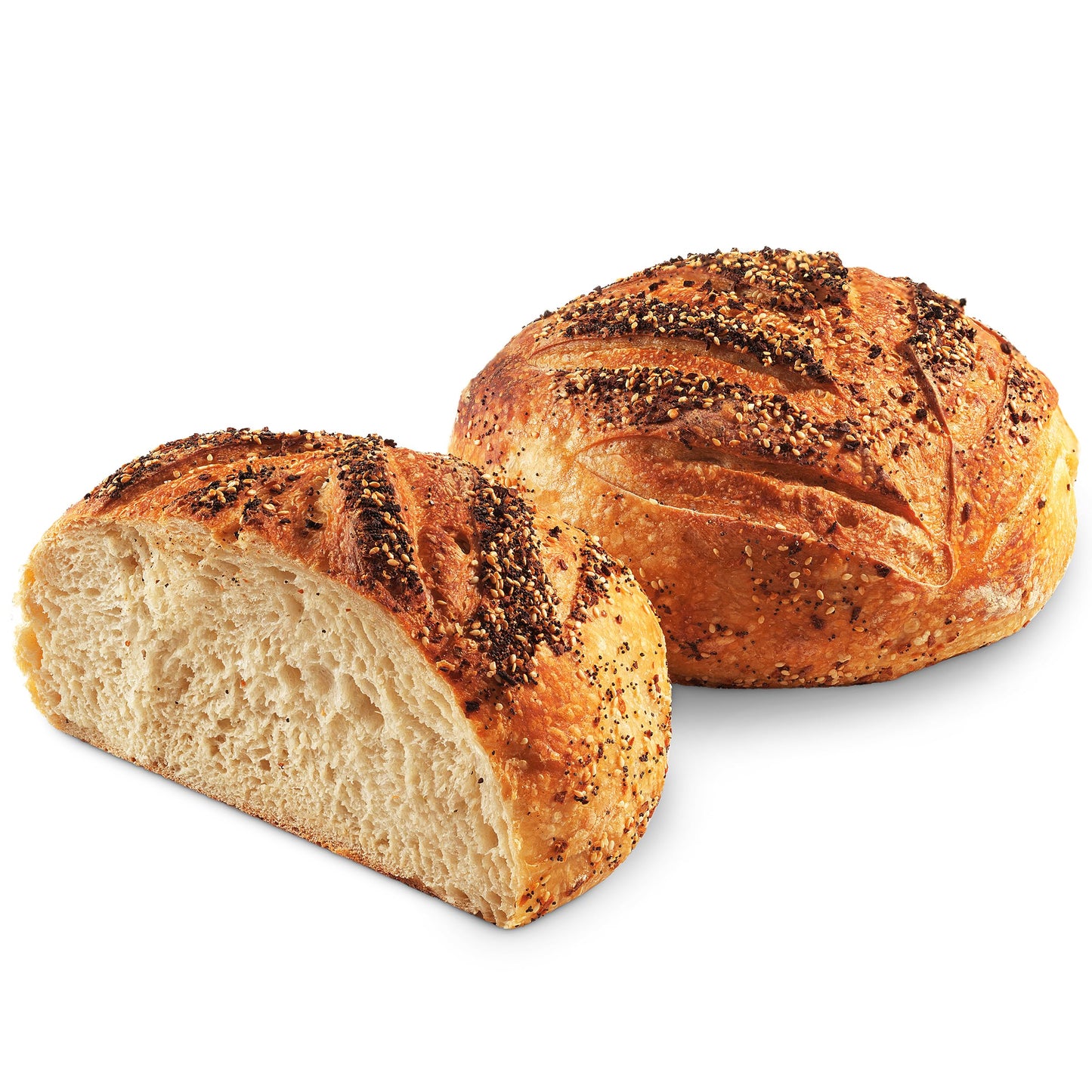 Sourdough Bread | Artisan Bread- 19 oz | Handmade & Baked Fresh Daily [2 Pack] | Kosher & Nut Free | Sterns Bakery