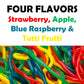JLDesignMediaLLC Santa Barf Rainbow Lace Licorice Candy Gift, 5.5 oz, Red/Green/Blue/Yellow, Unique Christmas Stocking Stuffer