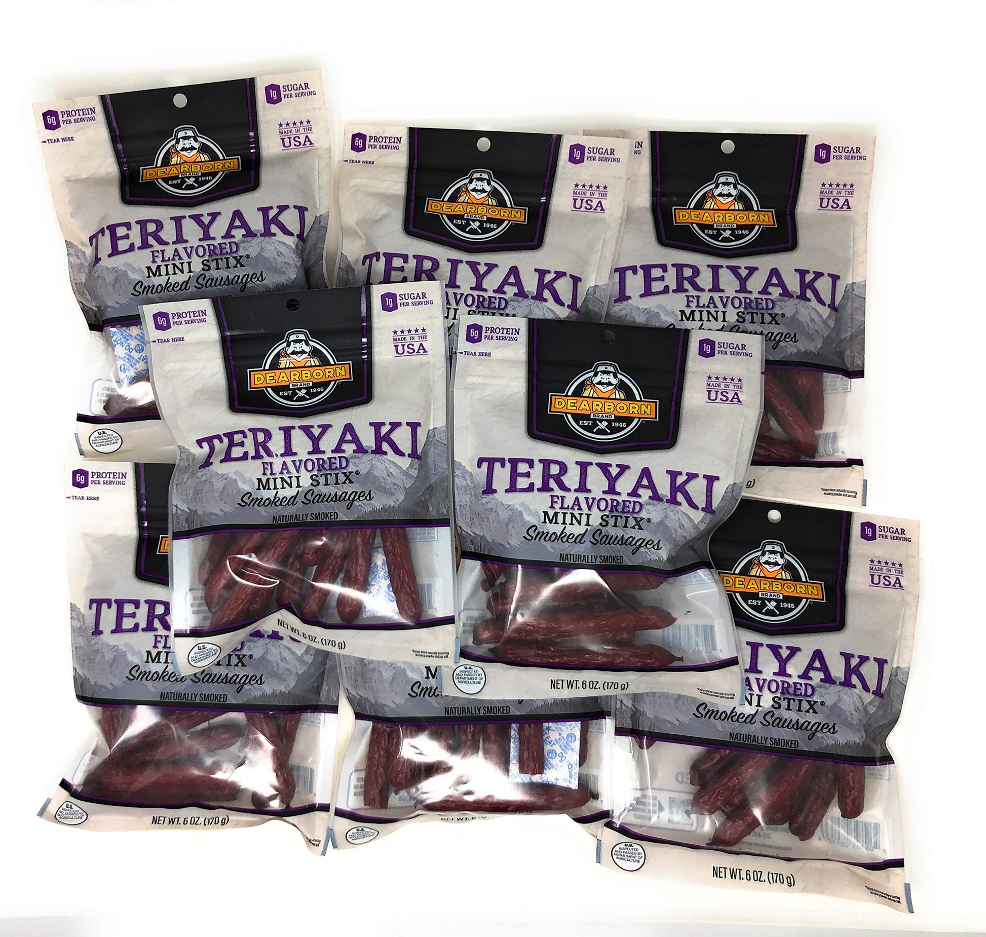 Dearborn Brand - Teriyaki Mini Sticks - 6 oz. - (8 pack)