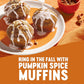 Krusteaz Pumpkin Spice Muffin Mix 15 Ounce (Pack of 6)