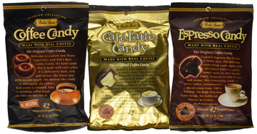 Bali'S Best Coffee, Espresso And Latte Candy Three Pack, 5.3Oz