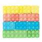 Dee Best Candy Brix Building Brick Candy Assortment - 18 Party Favor Bags Assorted Fruit Flavors Fun and Perfect for Candy Lover