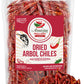 Chile De Arbol 1LB (16oz) - Dried Whole Red Chili Peppers, Premium All Natural Stemless, Resealable Bag. Use in Mexican, Chinese