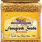 Rani Fenugreek (Methi) Seeds Whole 25Oz (1.56Lbs) 708G Pet Jar, Trigonella Foenum Graecum ~ All Natural | Vegan | Gluten Friendly | Non-Gmo | Kosher | Indian Origin, Used In Cooking & Ayurvedic Spice
