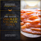 New Yorks Delicacy Smoked Salmon Assorted Gourmet Combo - 10 Pack (4 Oz Each) - Natural, Garlic & Pepper, Gin & Tonic, Whisky & Honey, Gravadl