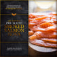 New Yorks Delicacy Smoked Salmon Nova - 3 X 4 Oz. (0.75 Lb) [All Natural] - Most Awarded, Pre-Sliced, Fully Trimmed Salmon - Kosher, Gluten Free, High In Omega 3-100% Natural Atlantic Salmon