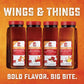 Lawrys Spicy Buffalo Wings Seasoning Mix, 21.5 oz - Perfect for Chicken Wings, Bar Bites, and More