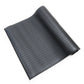 Bertech Anti Fatigue Floor Mat (Made In Usa), 3 Feet Wide X 12 Feet Long X 3/8 Inches Thick, Ribbed Pattern Top, Black, Bevelled