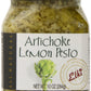 World Market Elki's Gourmet Artichoke Lemon Pesto Sauce - Creamy Spreads for Pasta, Baked Chicken, Fish and Crackers - Made from