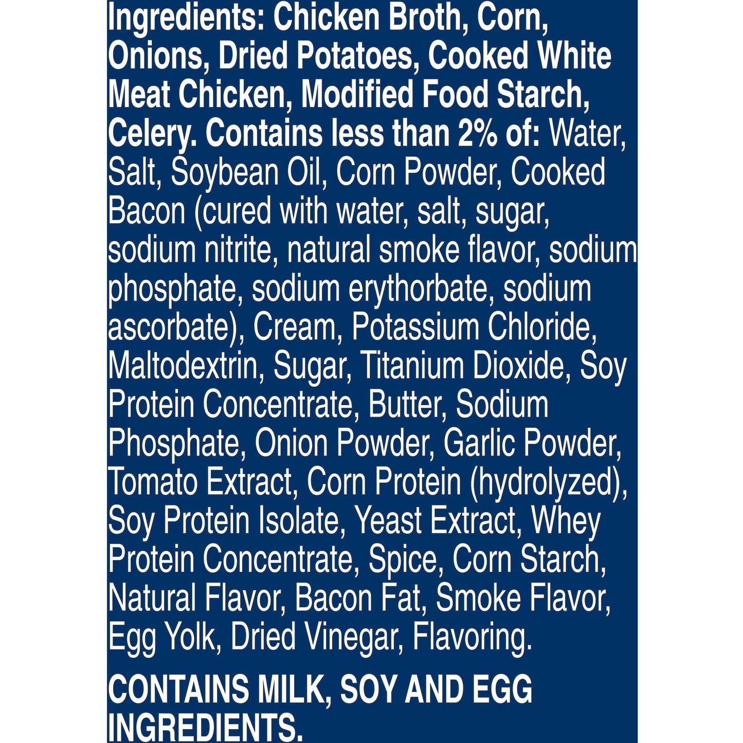Progresso Light Soup, Chicken Corn Chowder With Bacon Soup, 18.5-Ounce Cans (Pack Of 12)