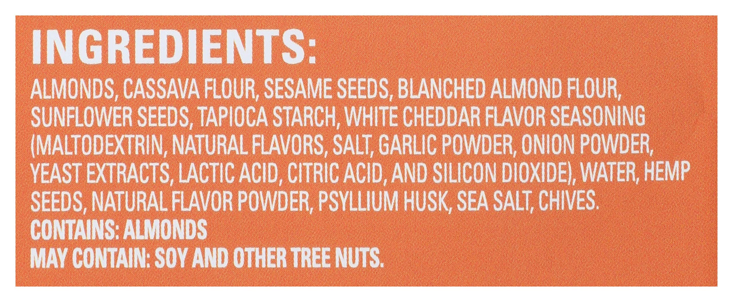 Hippie Snacks Cheezy Chive Almond Crisps 2.5 Oz