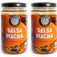 TIA LUPITA Salsa Macha Chili Crunch Oil - 2 Pack of 7.5oz Bottles - Gluten Free, Non-GMO, Vegan