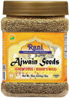 Rani Ajwain Seeds (Carom) Whole Spice, All Natural, Vegan, Non-GMO, 16oz (454g) PET Jar