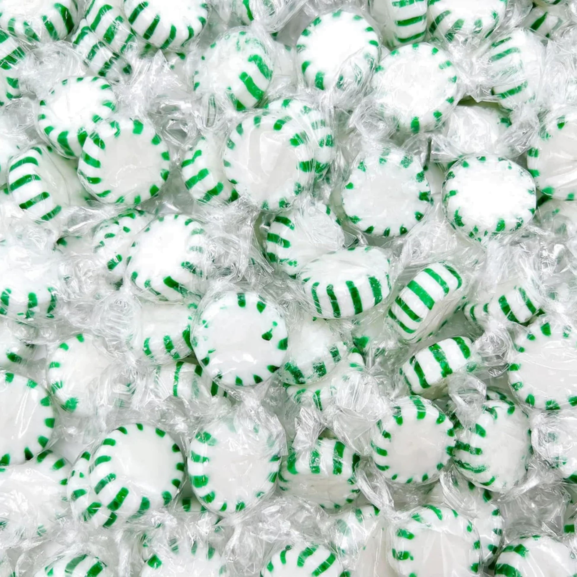 Easter Spearmint Starlights Hard Candy Mints - 1 Lbs - Spearmint Flavored Old School Disks Classic Hard Candies - American Vintage Candy Snack - Individually Wrapped  16 Oz.