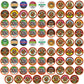 Crazy Cups Decaf Flavored Coffee Pods Variety Pack, 80 Count, Compatible with All Keurig K Cups Brewers