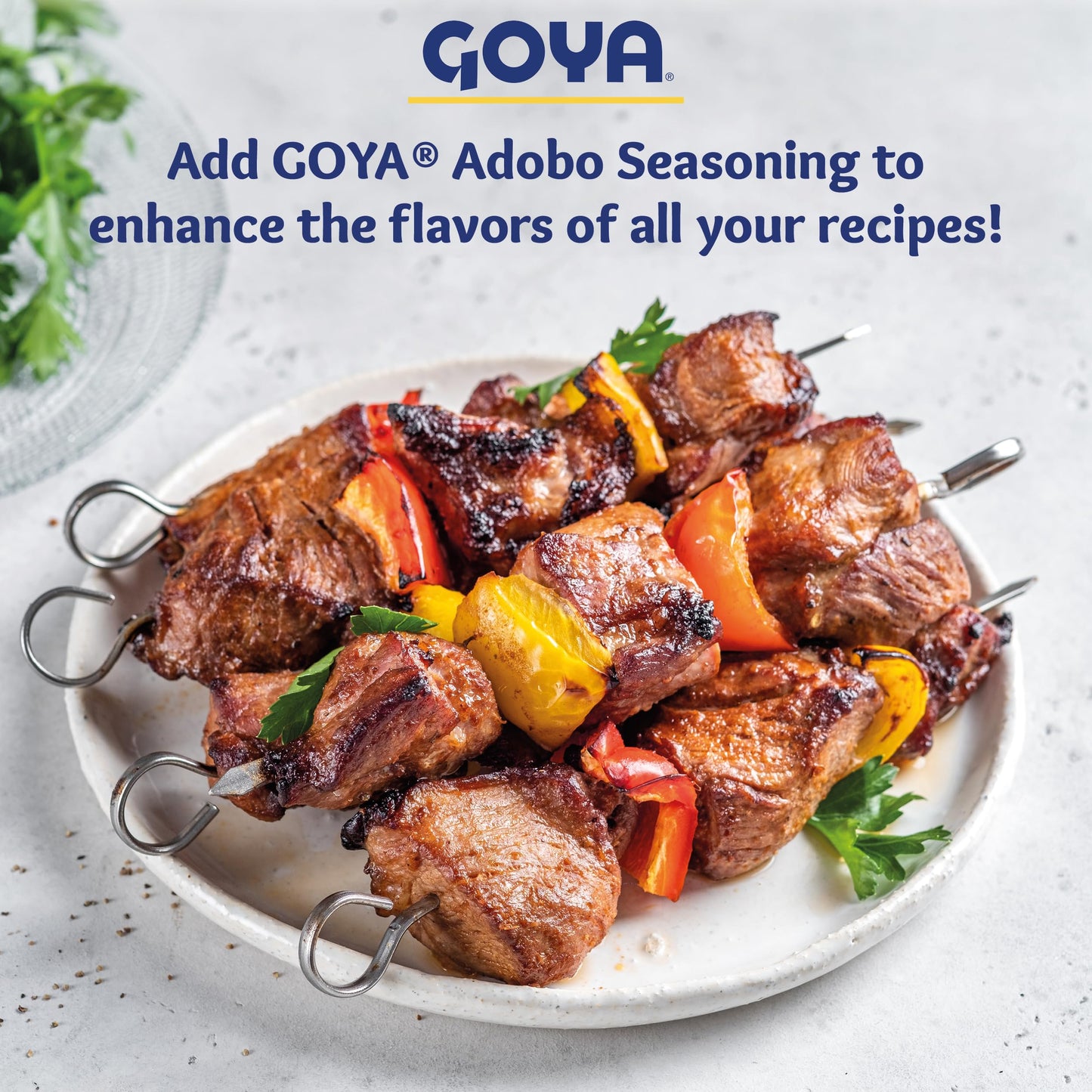 Adobo All Purpose Seasoning without Pepper by Goya, Poultry, Seafood, Meat, and Vegetable Seasoning, Fat Free and Calorie Free L